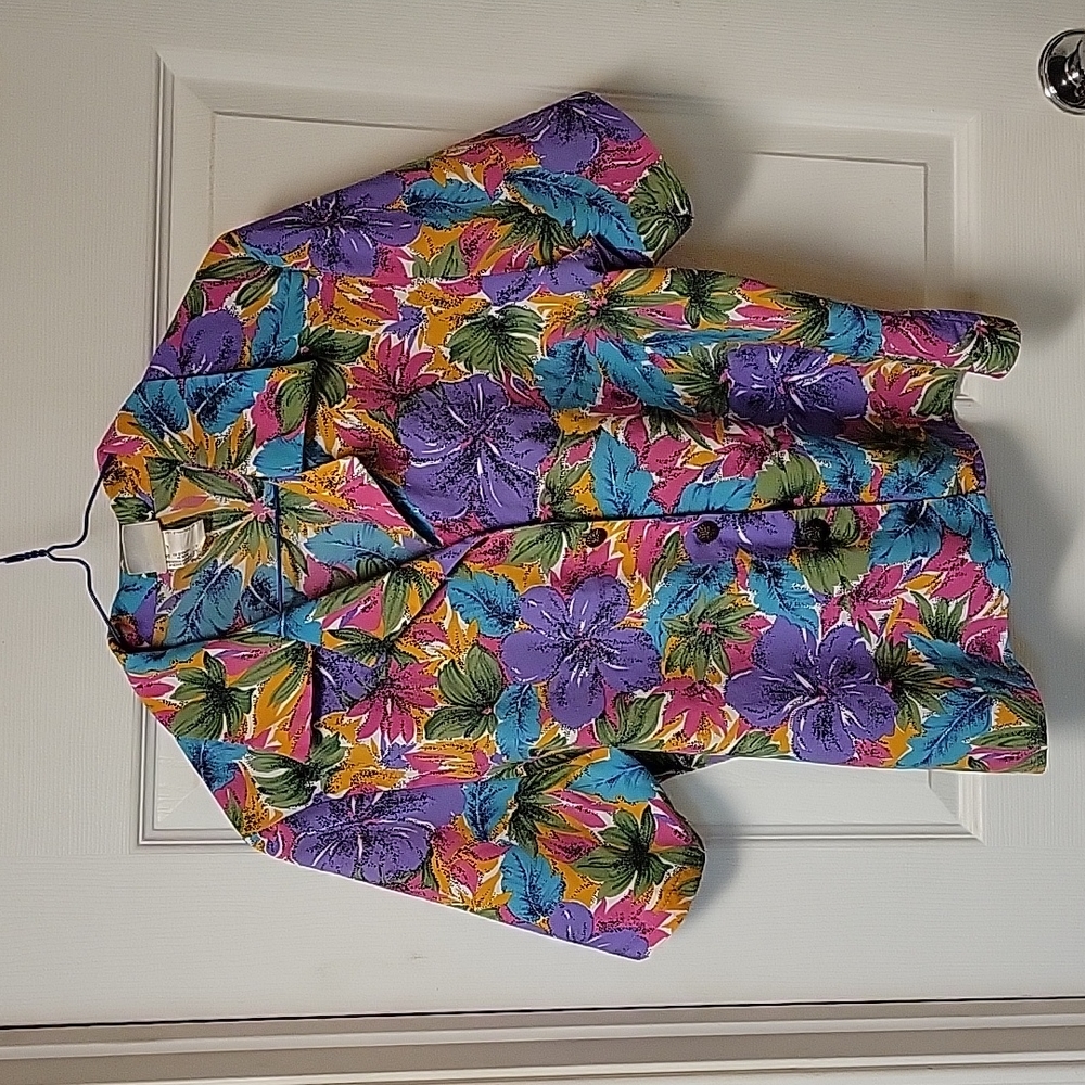 Vintage floral blouse